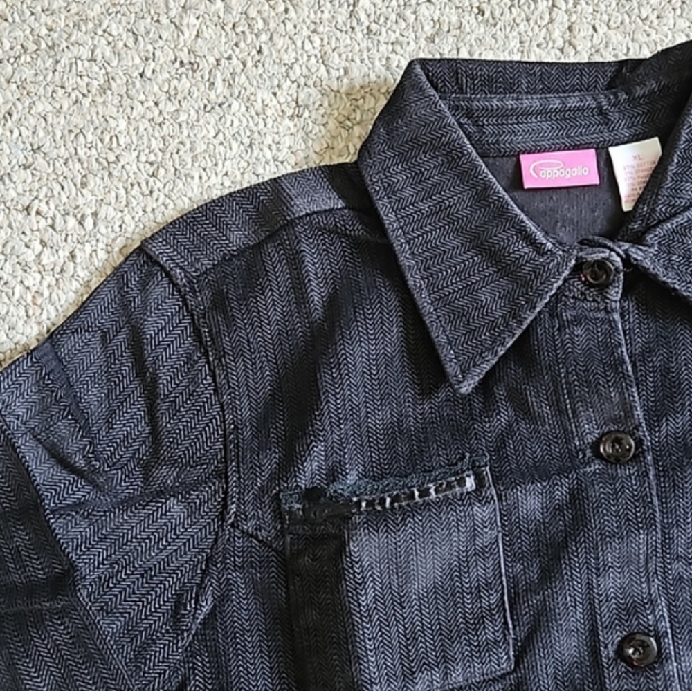 Pappagallo Woman's Button Front Jacket - image 3